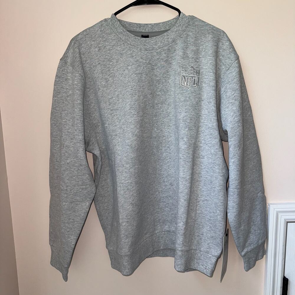 NFL Lululemon Steady State Sweatshirt Light Gray Size M
